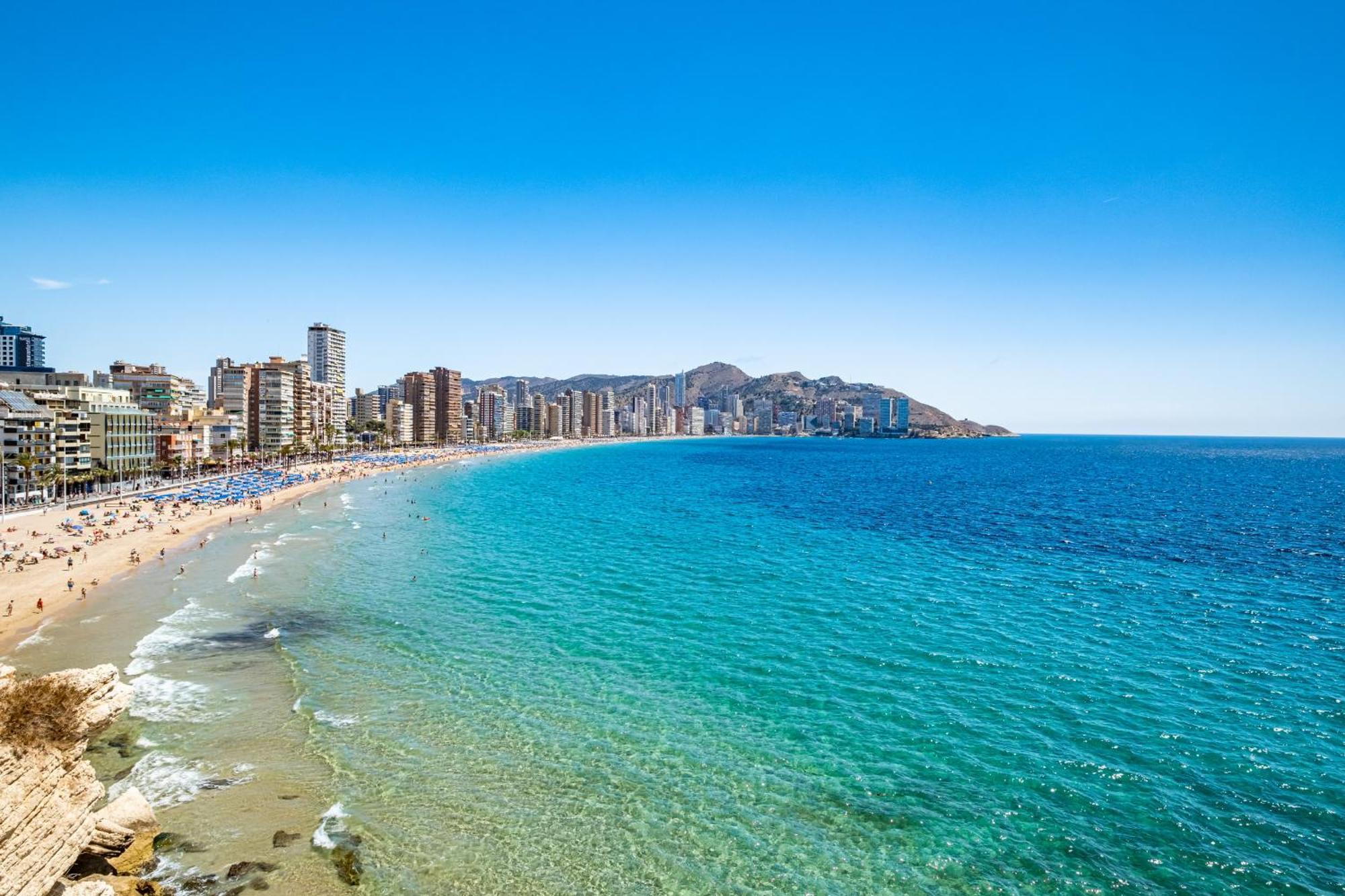 Benipark 3-1-A Poniente Beach Benidorm Eksteriør billede