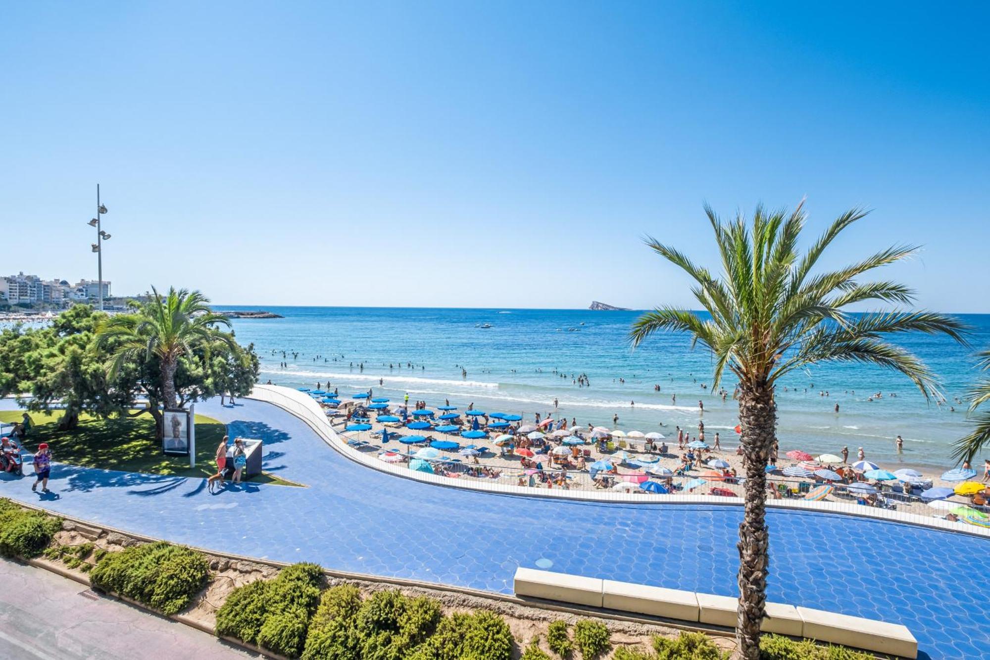 Benipark 3-1-A Poniente Beach Benidorm Eksteriør billede