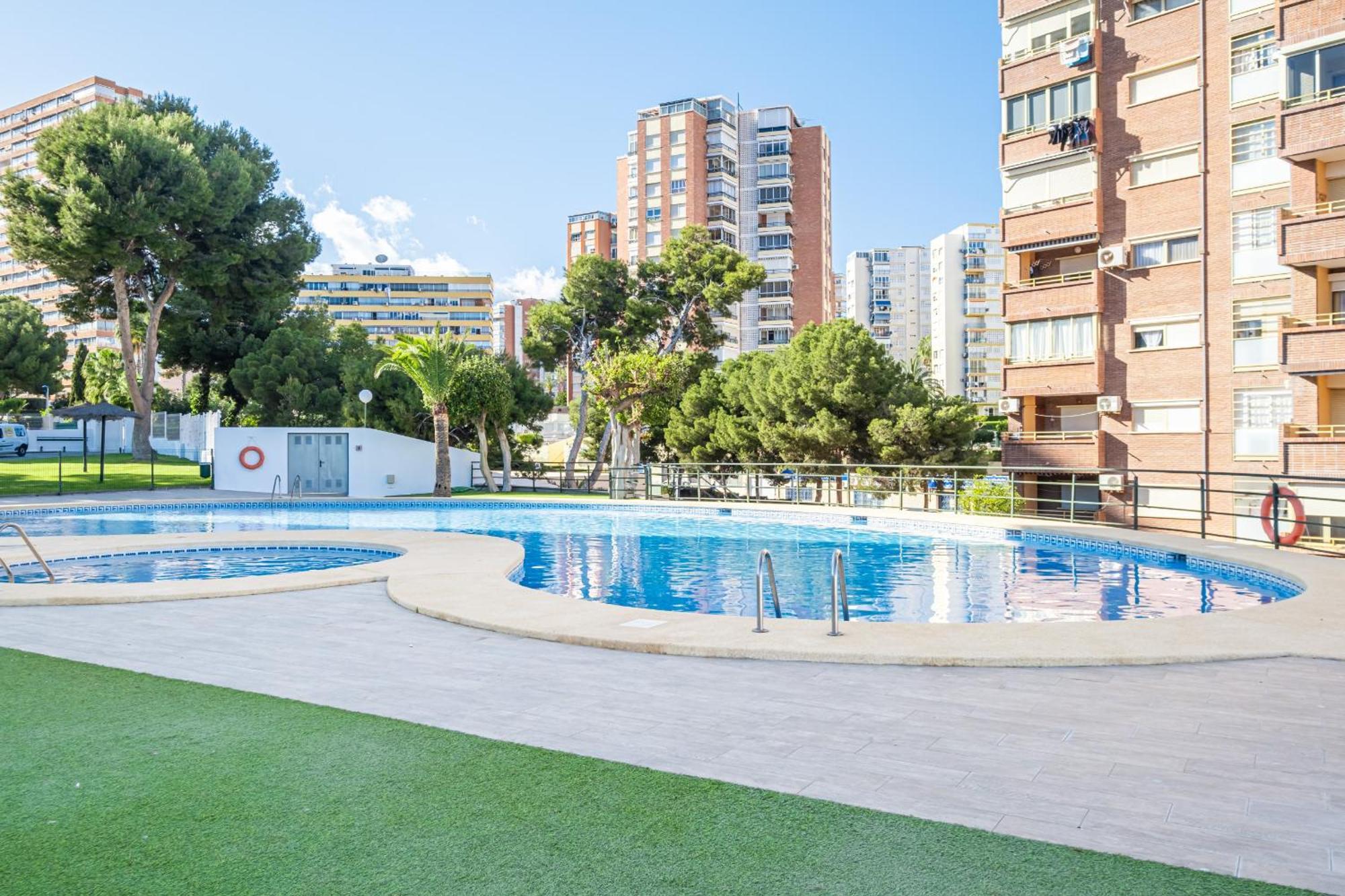 Benipark 3-1-A Poniente Beach Benidorm Eksteriør billede